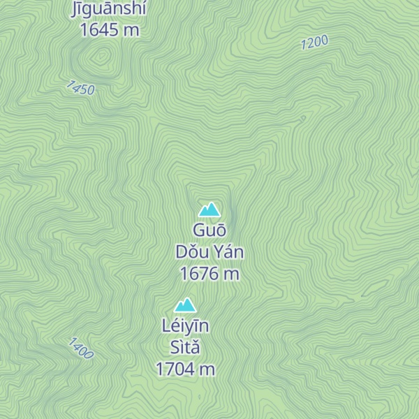 Map of Guō Dǒu Yán