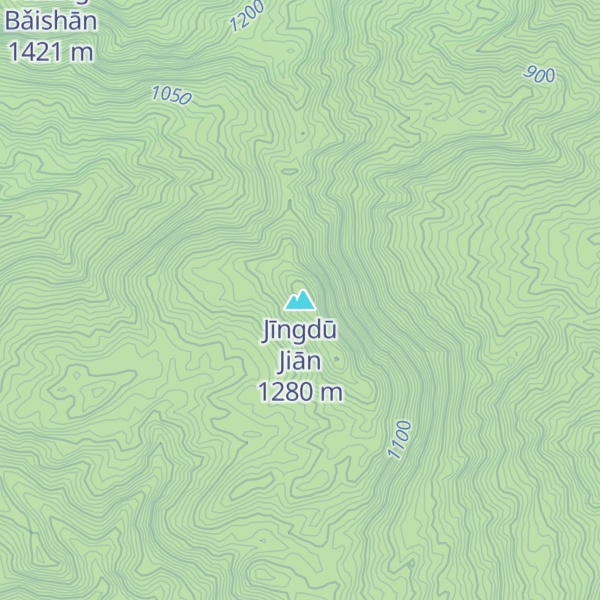 Map of Jīngdū Jiān