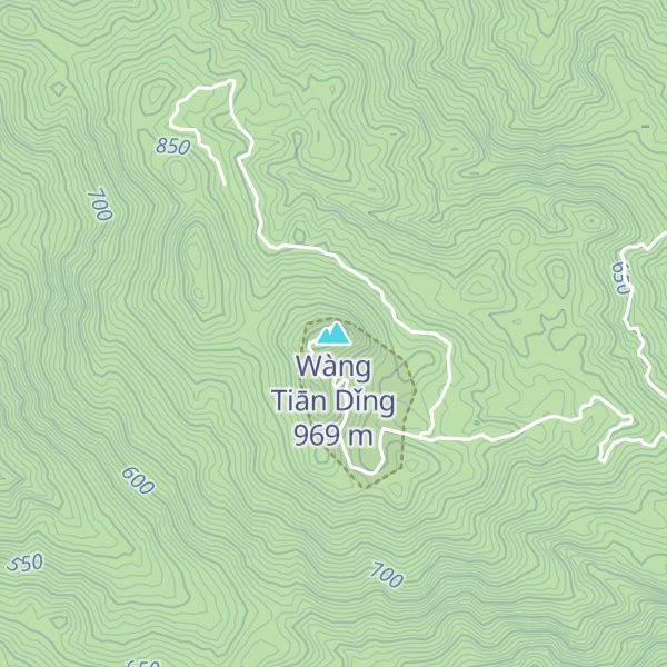 Map of Wàng Tiān Dǐng