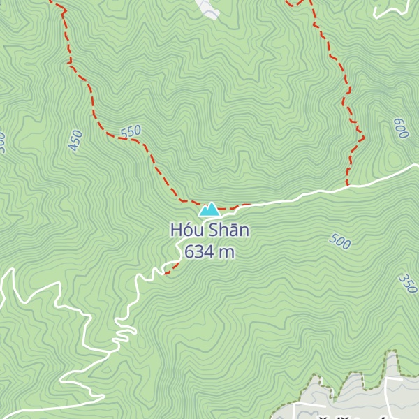 Map of Hóu Shān
