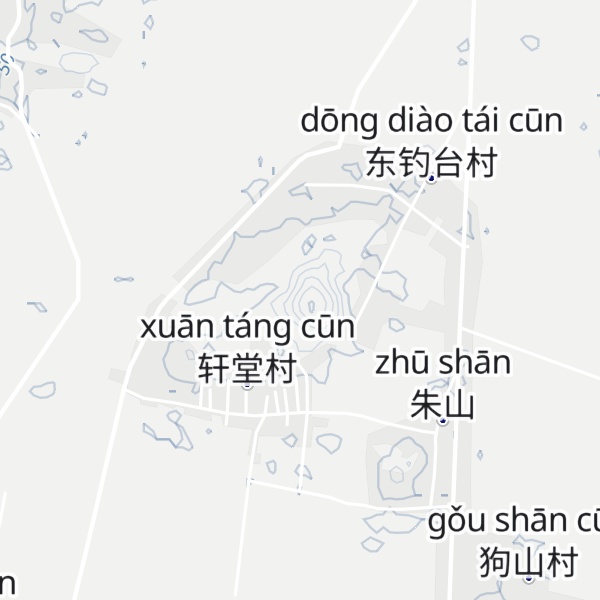 Map of Diào Táishān