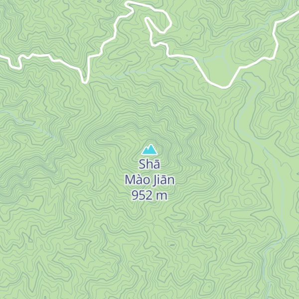 Map of Shā Mào Jiān