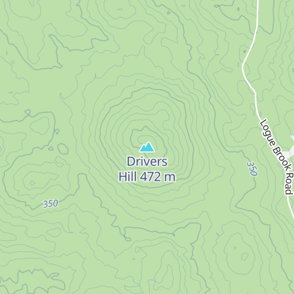 Map of Drivers Hill