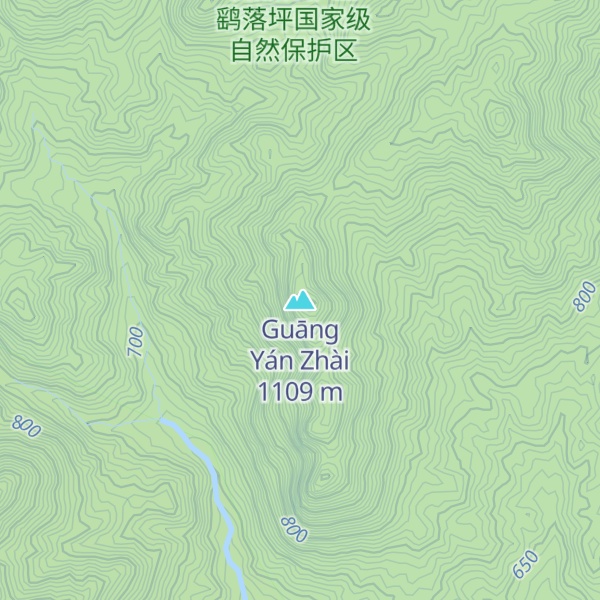 Map of Guāng Yán Zhài