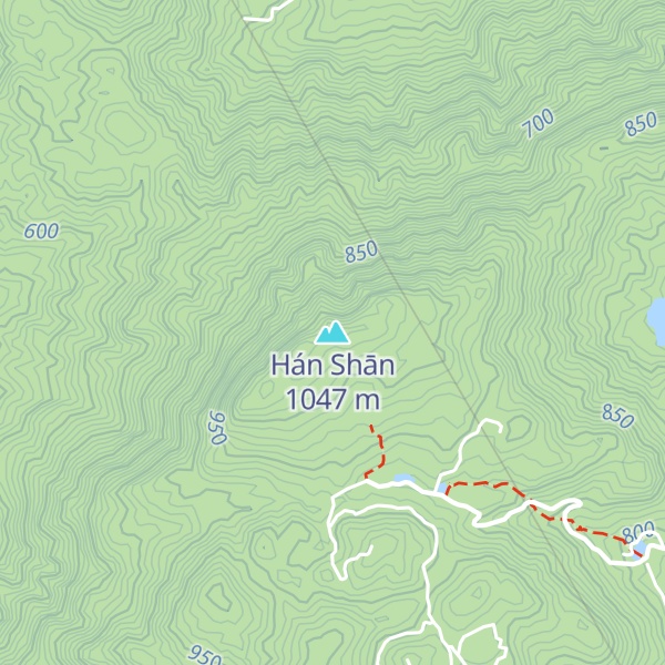 Map of Hán Shān