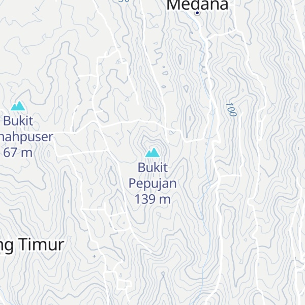 Map of Bukit Pepujan