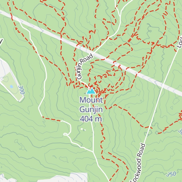Map of Mount Gunjin