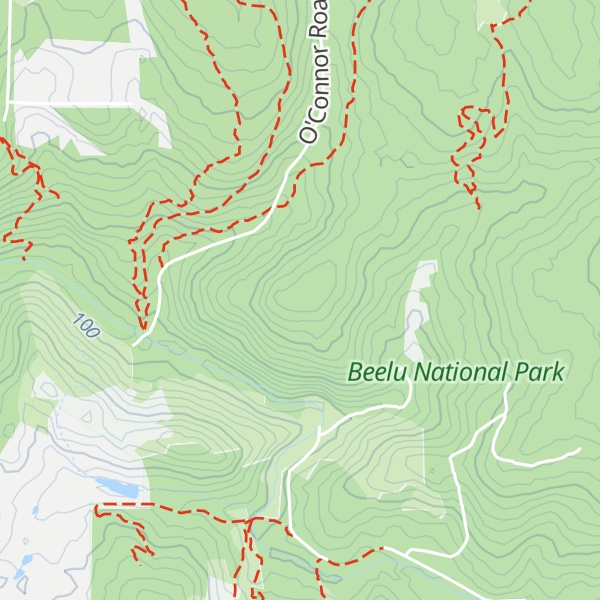 Map of Pine Hill