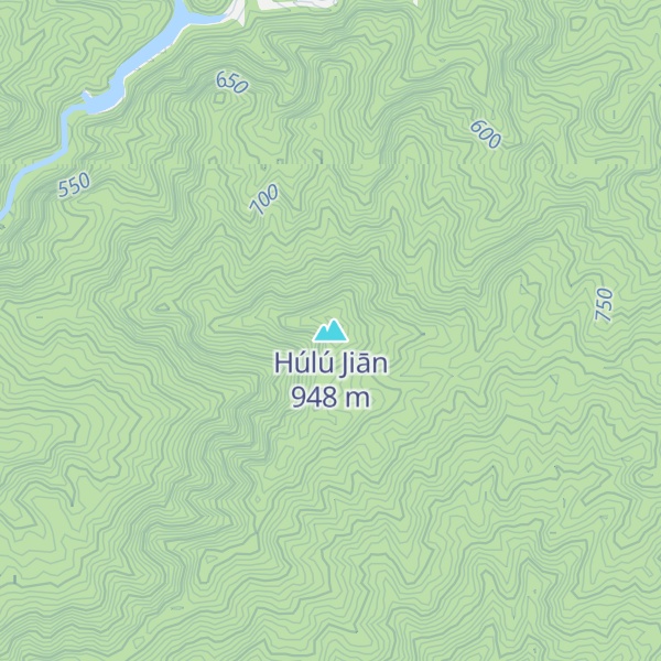 Map of Húlú Jiān