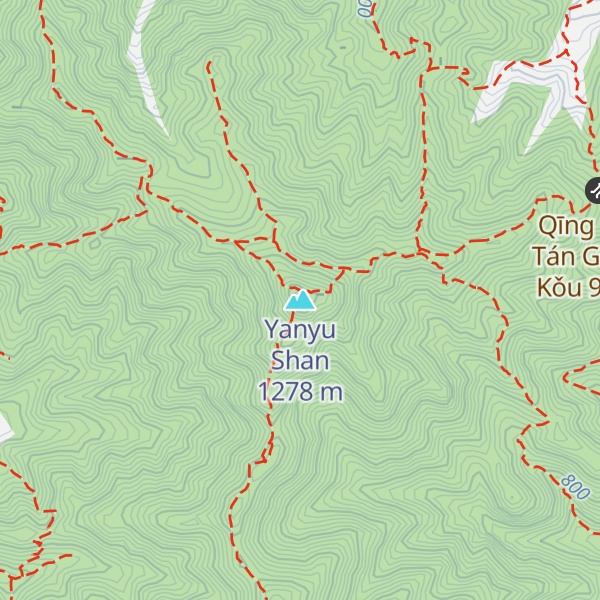 Map of Yanyu Shan