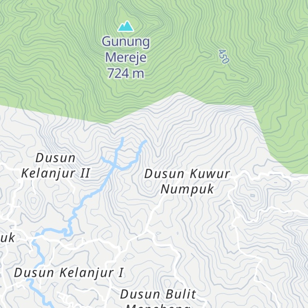 Map of Gunung Belukmanjang