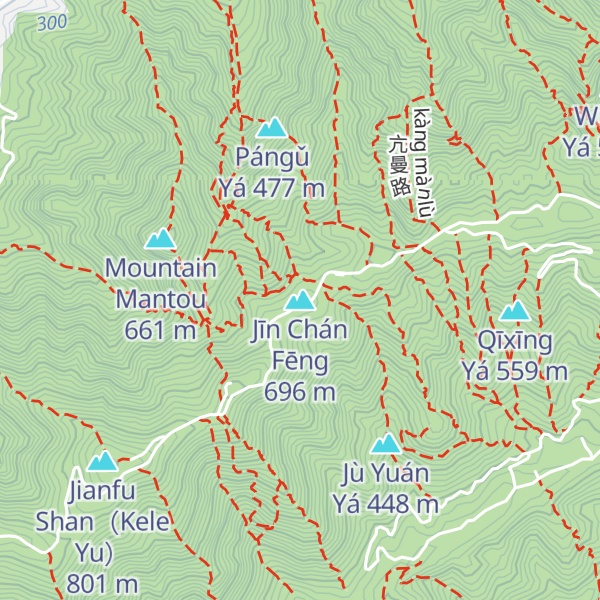 Map of Jīn Chán Fēng