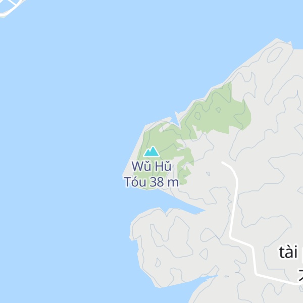 Map of Wǔ Hǔ Tóu