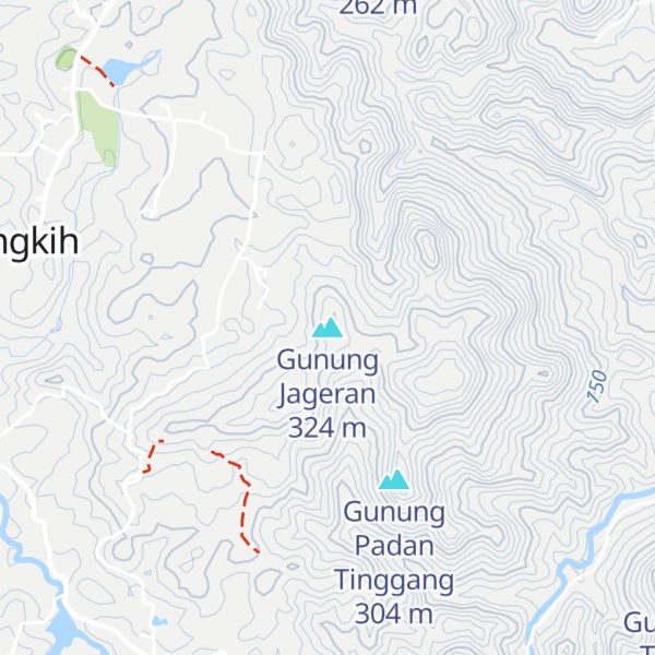 Map of Gunung Jageran