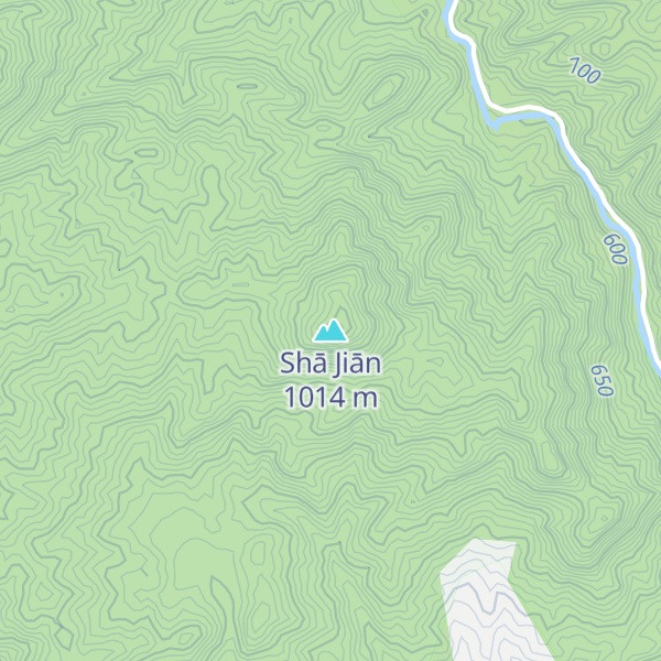 Map of Shā Jiān