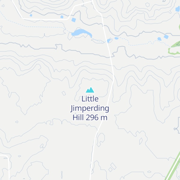 Map of Little Jimperding Hill