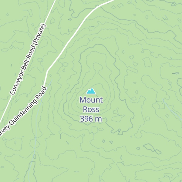 Map of Mount Ross