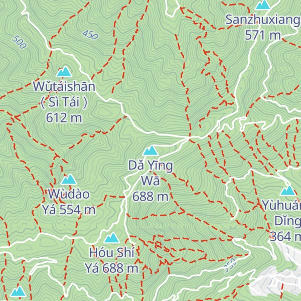 Map of Dǎ Yīng Wā