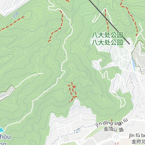 Map of Hǔtóushān
