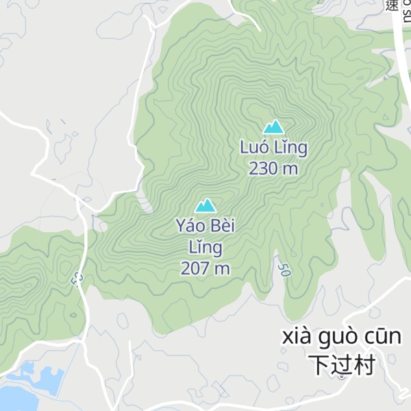 Map of Yáo Bèi Lǐng