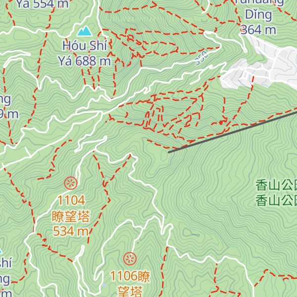 Map of Gǒutóu Lǐng