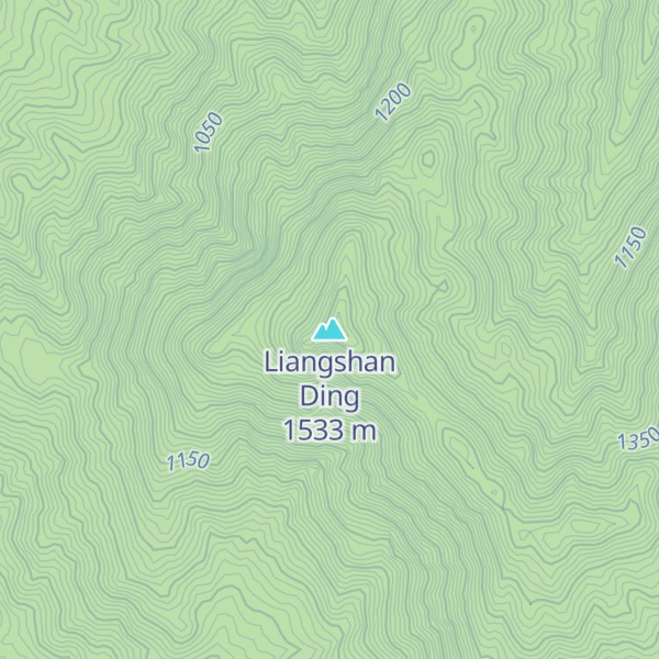 Map of Liangshan Ding