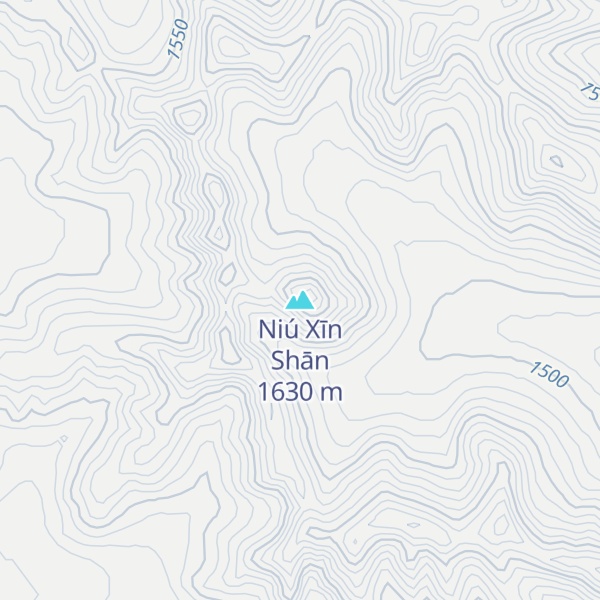 Map of Niú Xīn Shān
