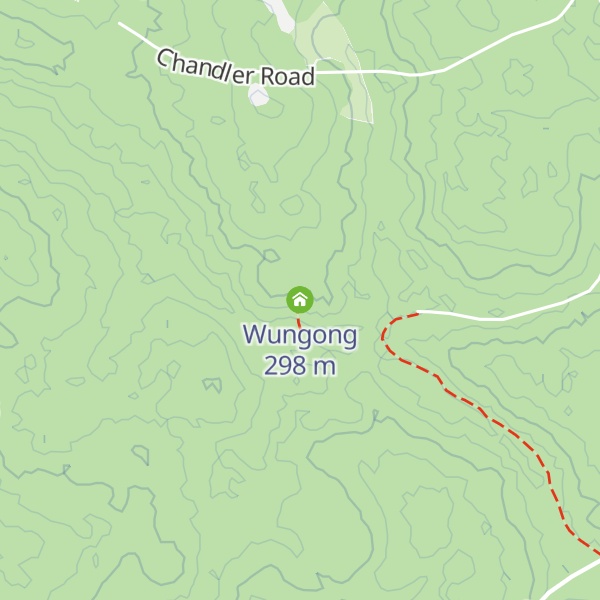 Map of Wungong