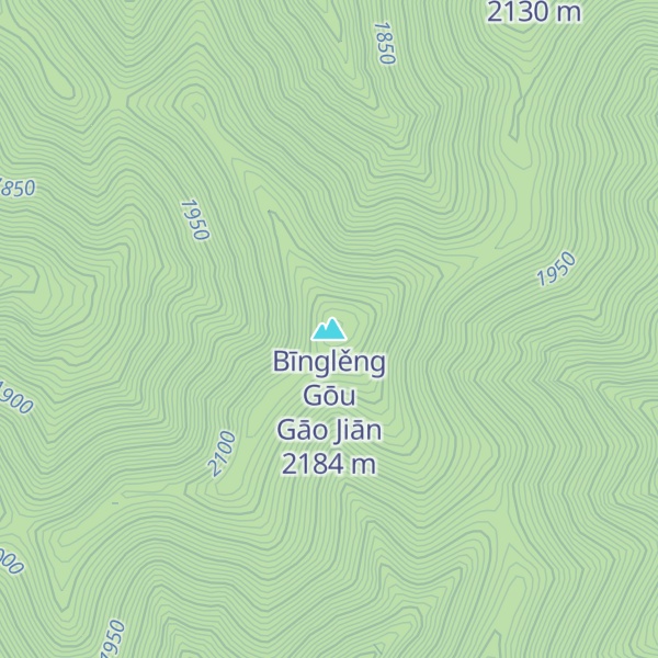 Map of Bīnglěng Gōu Gāo Jiān