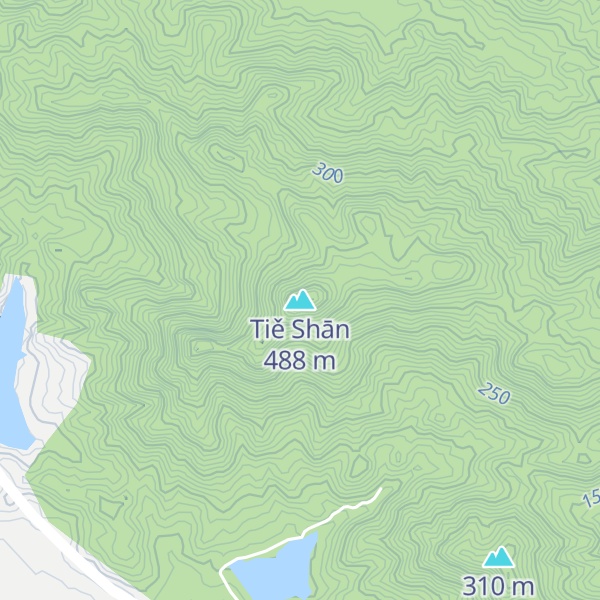 Map of Tiě Shān