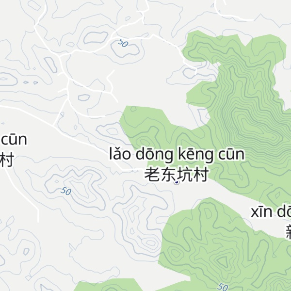 Map of Tie Shan