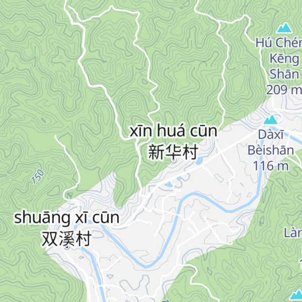 Map of Bàn Lǐng