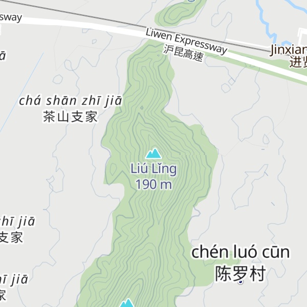 Map of Liú Lǐng