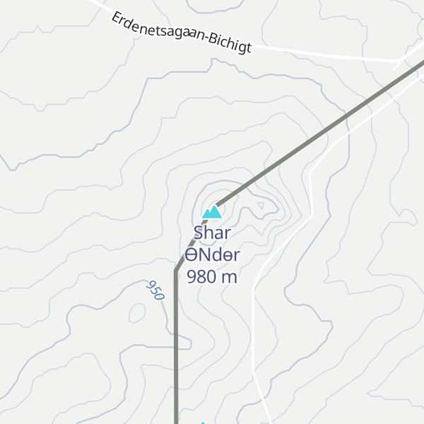 Map of Shar ӨNdөr