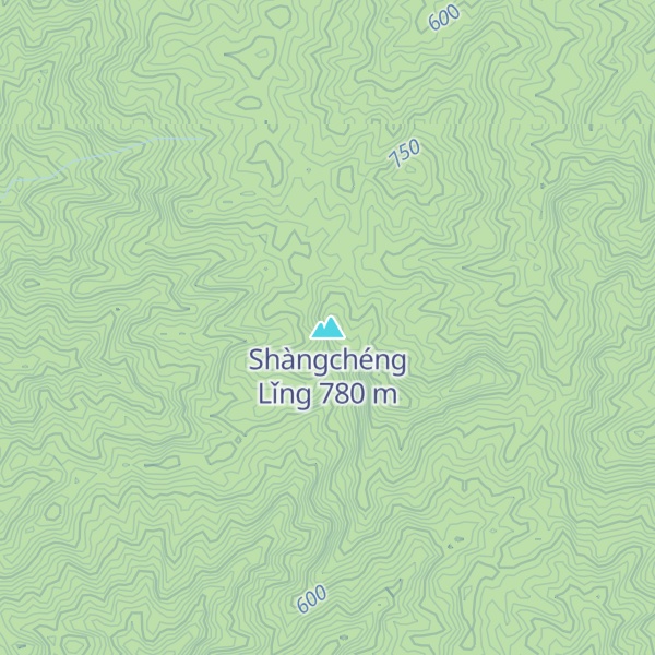 Map of Shàngchéng Lǐng