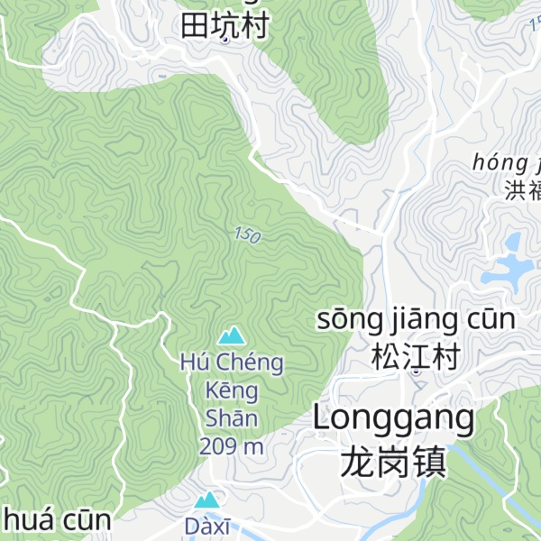 Map of ĀO Dǐng Bèishān