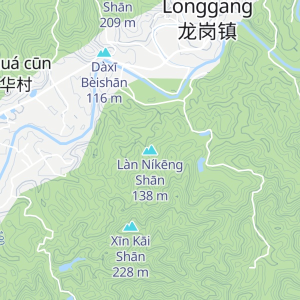 Map of Làn Níkēng Shān