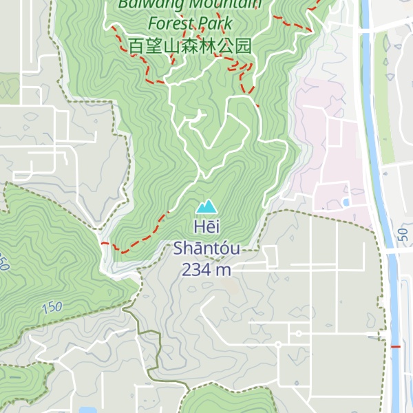 Map of Hēi Shāntóu