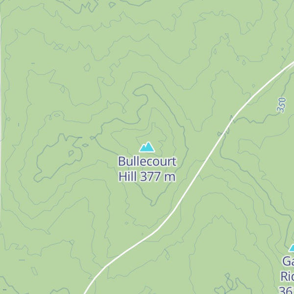 Map of Bullecourt Hill