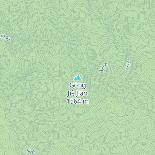 Map of Gōng Jiè Jiān