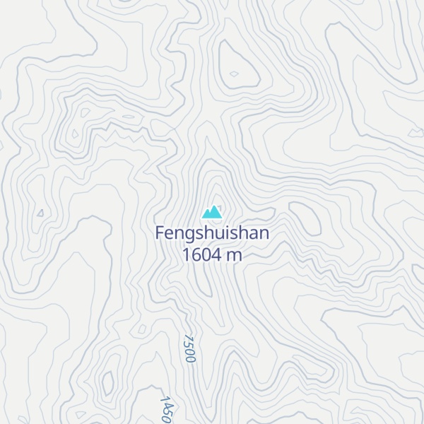 Map of Fengshuishan