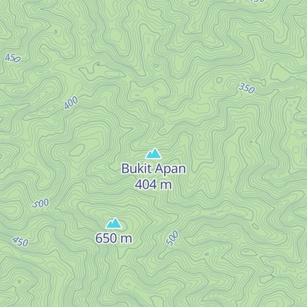 Map of Bukit Apan