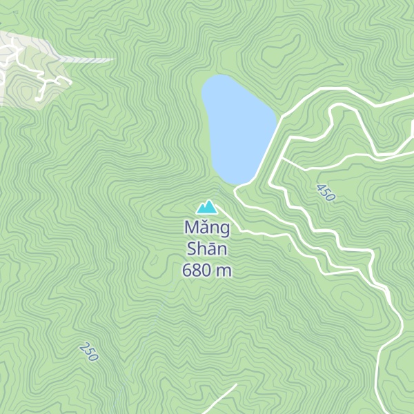 Map of Mǎng Shān
