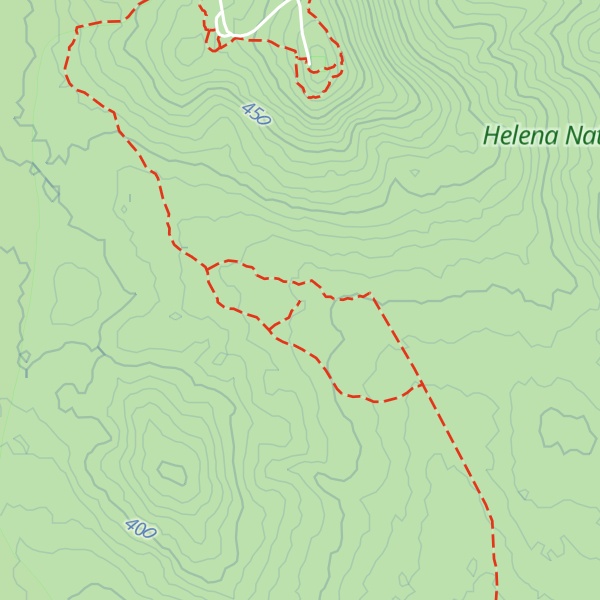 Map of Mt Dale Hut