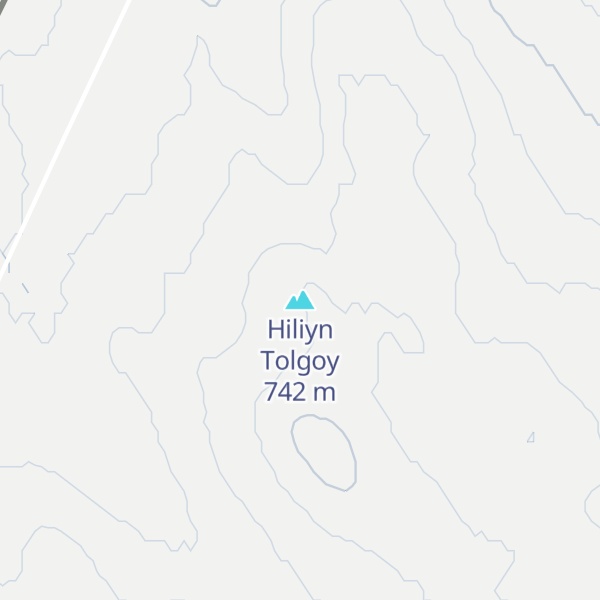 Map of Hiliyn Tolgoy
