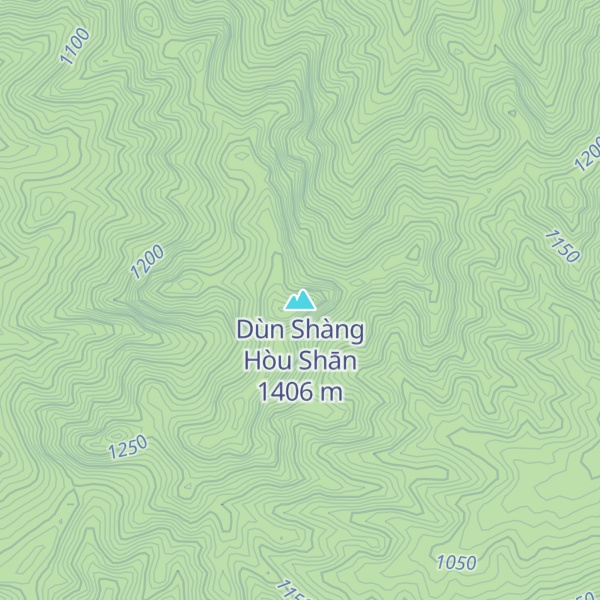 Map of Dùn Shàng Hòu Shān