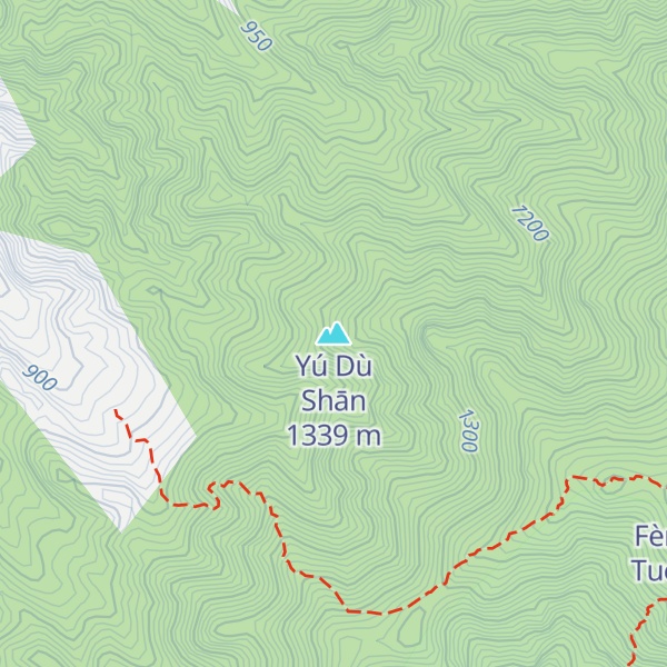 Map of Yú Dù Shān