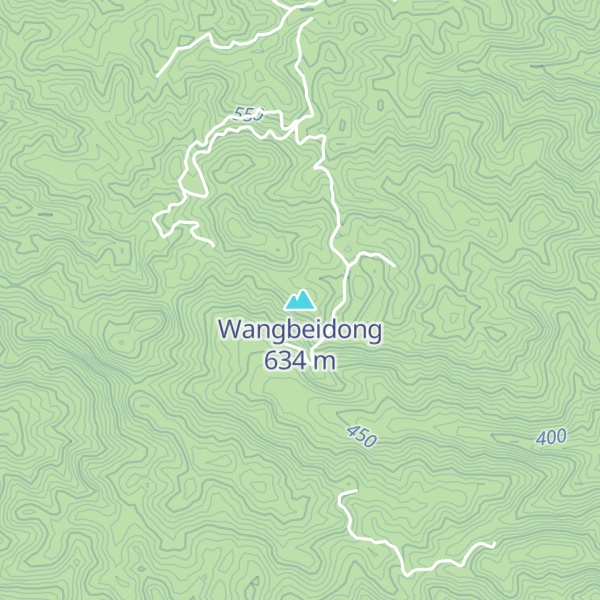 Map of Wangbeidong