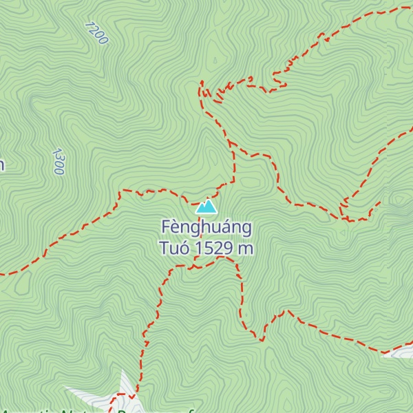 Map of Fènghuáng Tuó