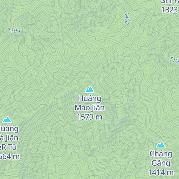 Map of Huáng Máo Jiān